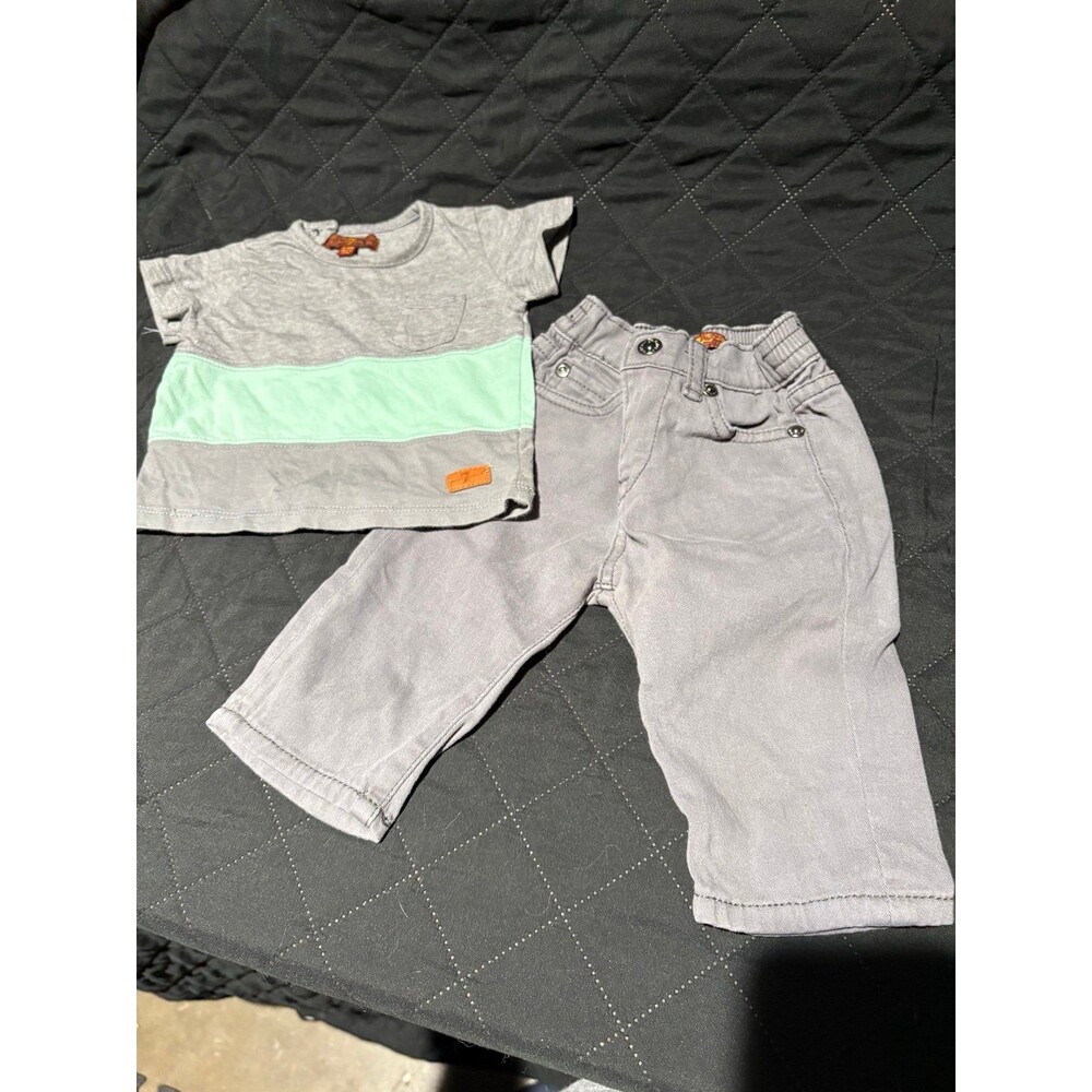 7 For All Mankind 3-6M baby boy outfit